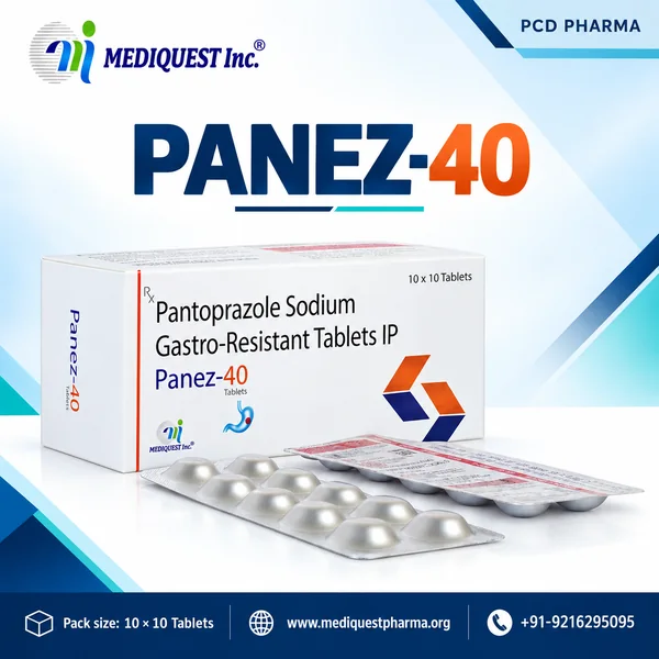 PANEZ-40 TAB – pack photo, Mediquest Inc.