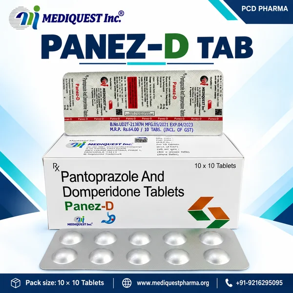 PANEZ-D TAB – pack photo, Mediquest Inc.