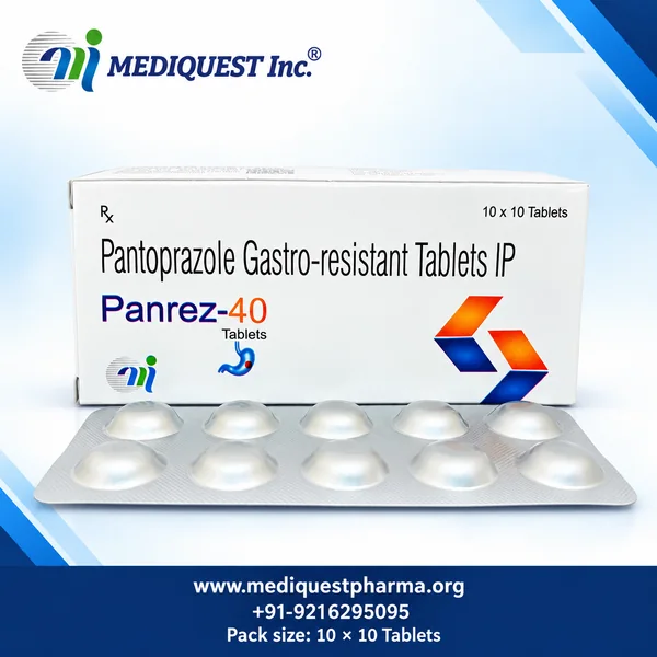 PANREZ-40 TAB – pack photo, Mediquest Inc.