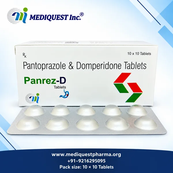 PANREZ-D TAB – pack photo, Mediquest Inc.