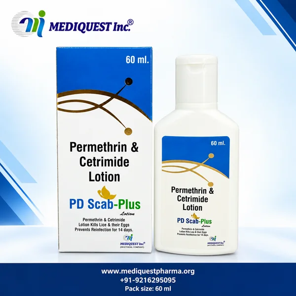 PD SCAB-PLUS LOTION – pack photo, Mediquest Inc.