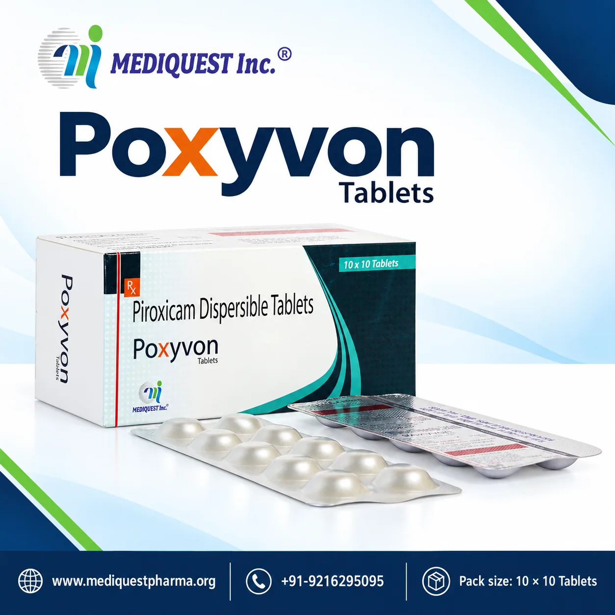 POXYVON-20 TAB – pack photo, Mediquest Inc.