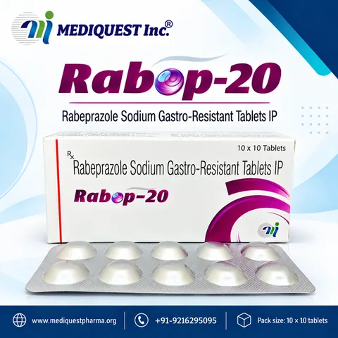 RABOP- 20 TAB – pack photo, Mediquest Inc.