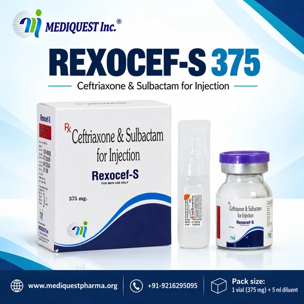REXOCEF-S 375 – pack photo, Mediquest Inc.