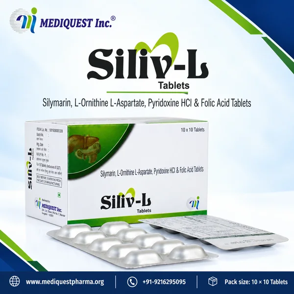 SILIV-L TABLET – pack photo, Mediquest Inc.