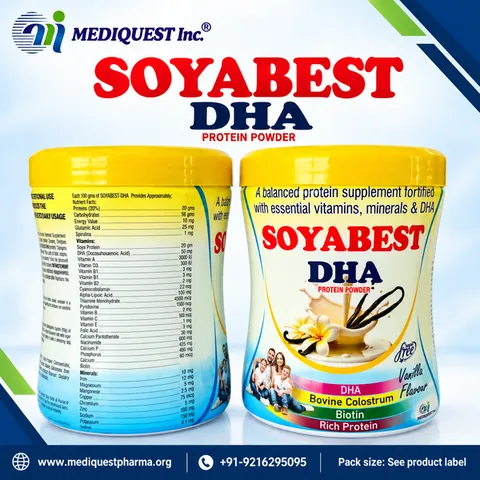 SOYABEST-DHA – pack photo, Mediquest Inc.