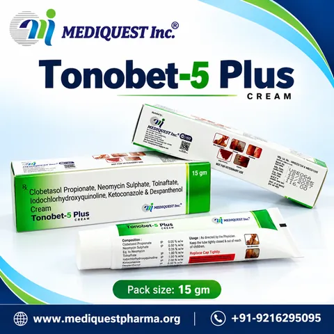 TONOBET-5 PLUS – pack photo, Mediquest Inc.