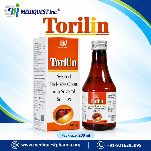 TORILIN SYP – pack photo, Mediquest Inc.