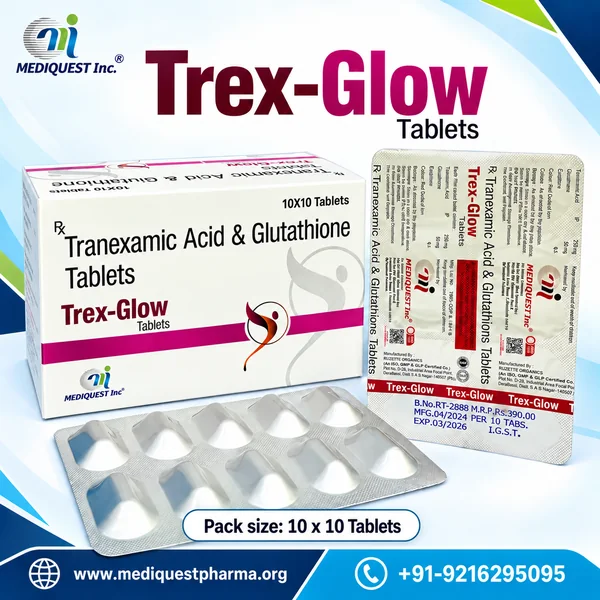 TREX-GLOW TAB – pack photo, Mediquest Inc.